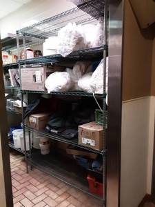 lot 18 image: 5-Tier Metro Rack (Green Coated) 60x24x86