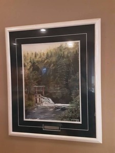 lot 37 image: 7-Framed Alike Art Pieces Signed By Artist Scott Iannazzo