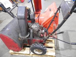 lot 9 image: WHOLESALE PALLET LOT OF 2 SNOWBLOWERS