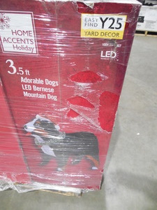 lot 12 image: WHOLESALE PALLET LOT OF CHRISTMAS DECORATIONS