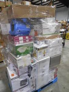 lot 13 image: WHOLESALE PALLET LOT OF GENERAL MERCHANDISE, SMALLS- TOOLS,HARDWARE ITEMS