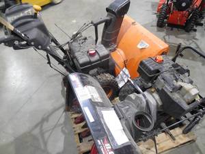 lot 16 image: WHOLESALE PALLET LOT OF 2 SNOWBLOWERS