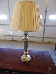 Silver Colored Lamp