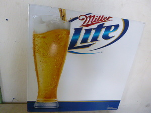 Miller Lite Tin Sign