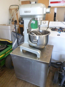 Hobart Mixer on Stand