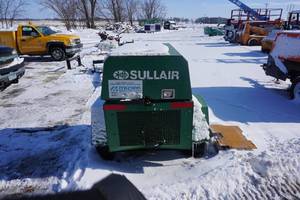 lot 19 image: 1989 Sullair 80GPQ Tow Behind Air Compressor
