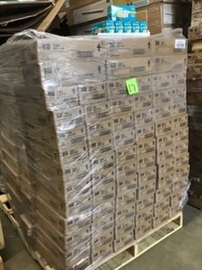 Pallet with 273 cases of 6 Phillips 39-Watt Equivalent Halogen PAR20 Dimmable Floodlight Bulb over $10,000 Retail Value