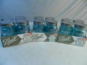 lot 58 image: 12 New Ball Collectors Edition Jars