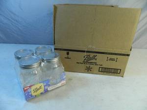 lot 68 image: Case of 16 New Ball Keepsake Collectibles Holiday Jars