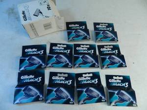 lot 73 image: 20 New Boxes of Gillette Mach 3 Cartridges