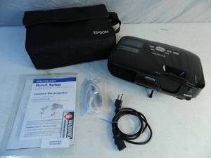 lot 91 image: Epson LCD Projector