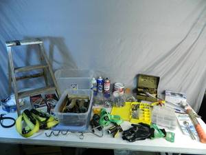 lot 96 image: Assorted Tools and Shop Supplies