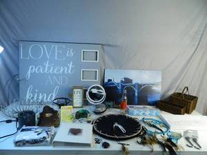 lot 130 image: Home Decor,Pocket Watch, and More