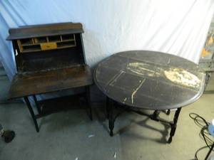 lot 5 image: Take What You Want Old Wood Furniture