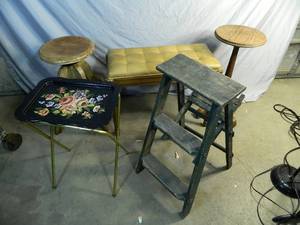 lot 4 image: Take What You Want Old Wood Furniture