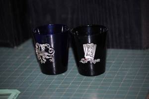 lot 18 image: collectable shot glasses