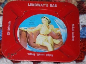lot 23 image: Beer tap catcher and ashtray