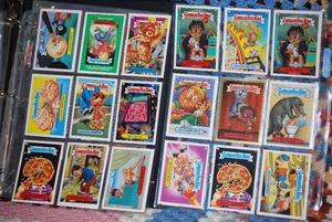 lot 4 image: vintage Garbage Pail Kids collectors cards