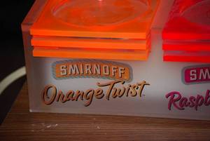 lot 40 image: Smirnoff Twist bottle light
