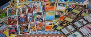 lot 42 image: 188 nonsport cards MTG GPK Pokemon