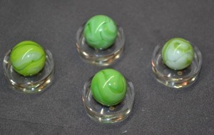lot 107 image: Rare Christensen agate handgathered transparent marble lot