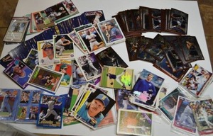 lot 55 image: Sports card lot baseball basketball football