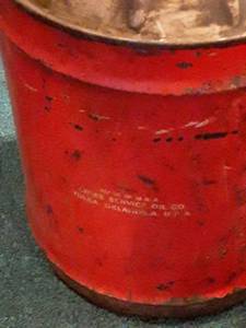 lot 79 image: VIntage Citco fuel can