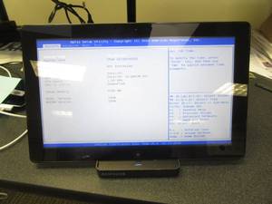 Samsung Tablet with docking stationcharger&nbsp Tested