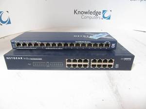 Lot of 2 Netgear Fast Eithernet Switches&nbsp Tested