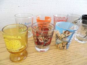 Lot of Shot Glasses