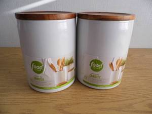 Pair New Food Network Canisters