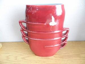 Red Wing Vase