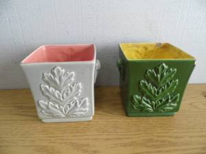 Lot of 2 Red Wing Pots