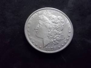 1878 Morgan Silver Dollar Reverse 1879