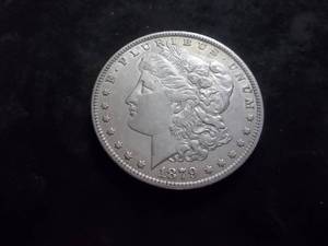 1879 O Morgan Silver Dollar