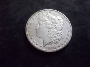 1879 S  Morgan Silver Dollar