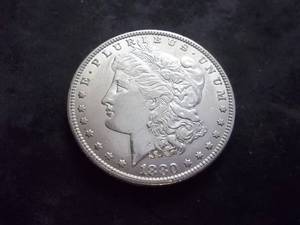 1880 Morgan Silver Dollar
