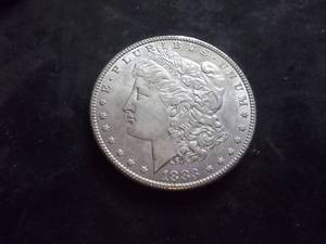 1883 Morgan Silver Dollar