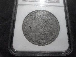1884 CC Morgan Silver Dollar