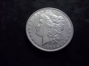 1886 Morgan Silver Dollar