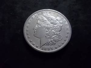 1897 S Morgan Silver Dollar