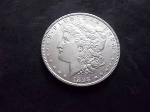 1898 Morgan Silver Dollar