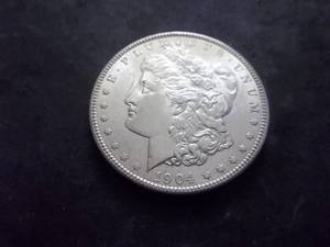 1904 Morgan Silver Dollar