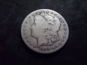 1904 S Morgan Silver Dollar