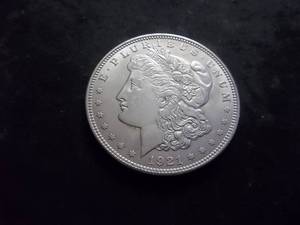 1921  Morgan Silver Dollar