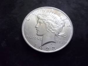 1923 Peace Silver Dollar