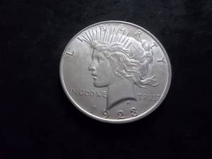 1923 D Peace Silver Dollar