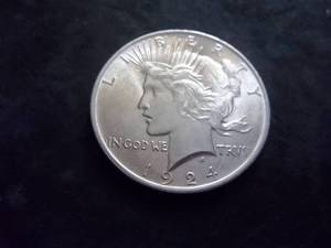 1924 Peace Silver Dollar