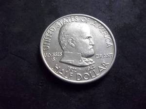 1922 Ulysses Grant 100 Year Silver Comemmorative Half Dollar