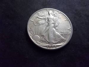 1944 D Walker Half Dollar